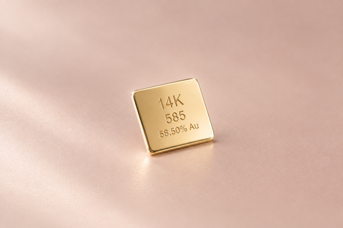 14K Goud — 58,50% goud
