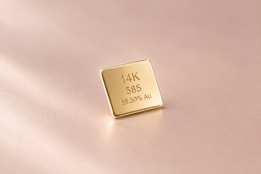 14K Goud — 58,50% goud